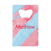 simple initial letter mongram add your name red b (Devant)