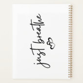 Simple Inspiration minimaliste "Respirer" (Dos)