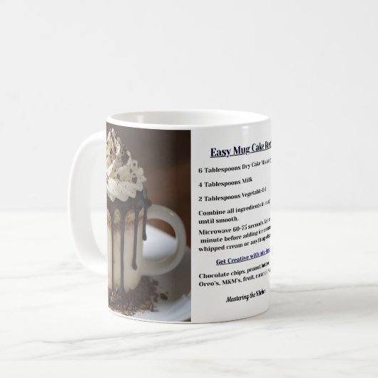 Simple Instant Mug Cake Recipe (Devant gauche)