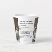 Simple Instant Mug Cake Recipe Latte Mok (Voorkant)