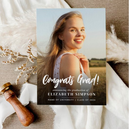simple invitation et faire-part de remise de diplô