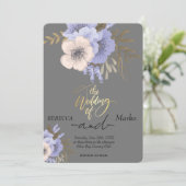 Simple invitation florale minimaliste (Debout devant)