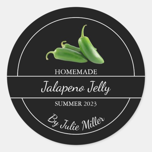 Simple Jalapeno Jelly Étiquette (Devant)