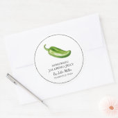 Simple Jalapeno Jelly Étiquette (Enveloppe)