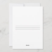 Simple Joie - Carte de Noël (Dos)