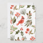 Simple Joyeuse carte de Noël (Dos)