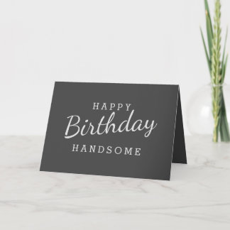 Simple Joyeux Anniversaire belle carte d'anniversa