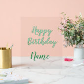 simple joyeux anniversaire minimal ajoutez votre n (Mariage)