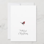Simple Joyeux Noël Script Carte de vacances (Devant)