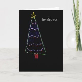 Simple Joys Christmas Kaart