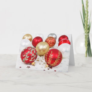 SImple Kerstmis, versieringen Feestdagen Kaart