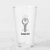 Simple Key Glas (Achterkant)
