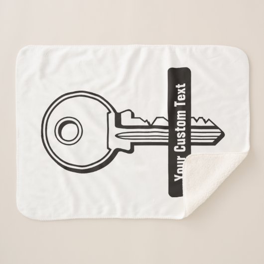 Simple Key Sherpa Deken (Voorkant (horizontaal))