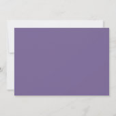Simple Lavender Wedding Save The Date Invitation (Dos)