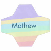 simple lettre initiale monogramme ajouter votre no (Plat)