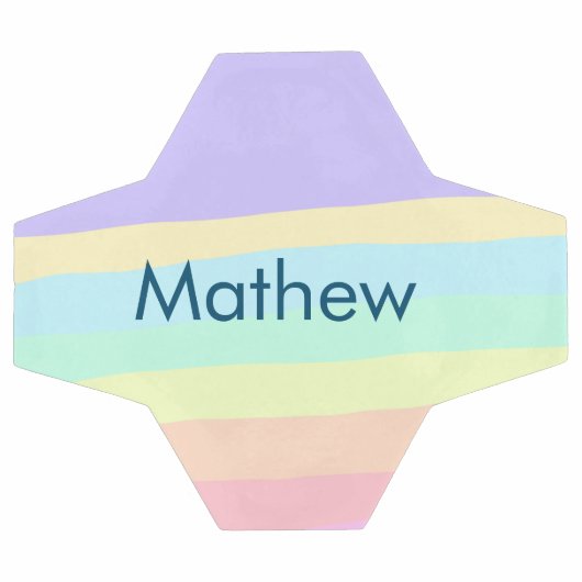 simple lettre initiale monogramme ajouter votre no (Plat)