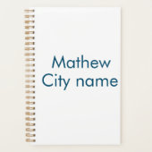 simple lettre initiale monogramme ajouter votre no (Devant)