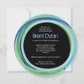 Simple Lines Bat Bar Mitzvah Invitation (Devant)