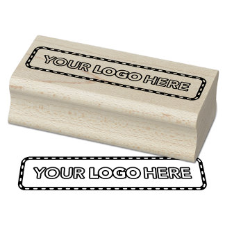 Simple Logo Business Branding Rubber Stamp Rubberstempel