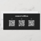Simple Logo QR Code Gift Certificate (Achterkant)