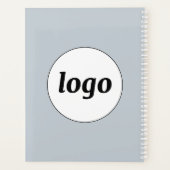 Simple Logo Texte Poudre Bleu (Dos)