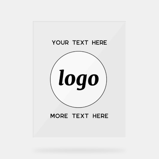 Simple Logo Texte promotionnel Business (Recto)