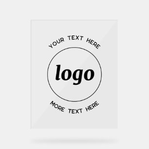 Simple Logo Texte promotionnel Business