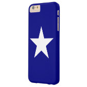 Simple Lone Star Phone Shell Case-Mate iPhone Hoesje (Achterkant Links)