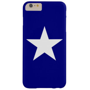Simple Lone Star Phone Shell Barely There iPhone 6 Plus Hoesje