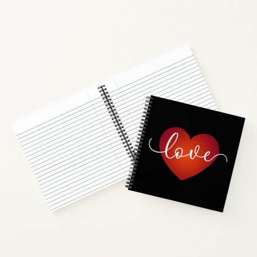 Simple Love Calligraphie Valentine | Carnet (Intérieur)