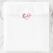 Simple Love Calligraphie Valentine | Sticker (Sac)