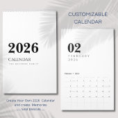 Simple Luxury Design Kalender