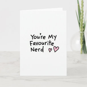 Simple Ma Carte Préférée de Nerd