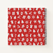 Simple mais adorable livre d'or de Noël (Dos)