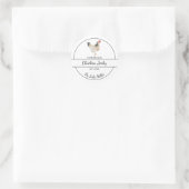 Simple maison de poulet Jerky Étiquette (Sac)