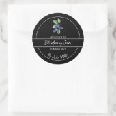 Simple maison Étiquette de confiture de bleuet noi (Sac)