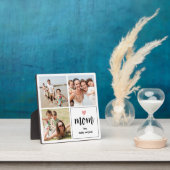 Simple Maman Photo Collage Plaque de coeur (Insitu)