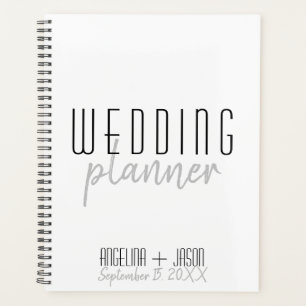 Simple Mariage Noir et Blanc