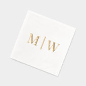Simple Marié Épouse Mariage 2 Monogramme Initial V (Gauche)