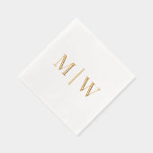 Simple Marié Épouse Mariage 2 Monogramme Initial V (Droite)