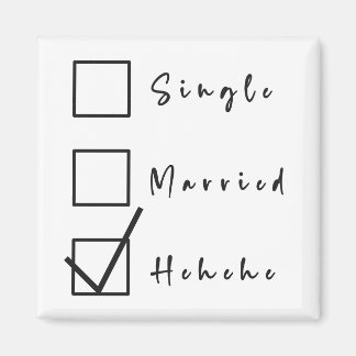 Simple, Marié, Hehehe Funny Relation Magnet