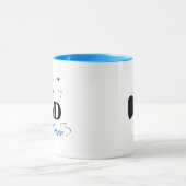 Simple meilleur papa jamais Coffee Mug (Centre)