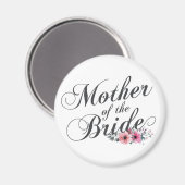 Simple mère du Mariage de mariée | Magnet (Recto/Verso)