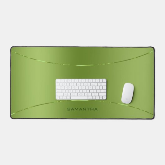 Simple Métallurgique Vert Texture Minuscules Étape (Clavier et souris)