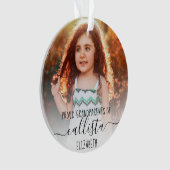 Simple mignonne Fiers Grand-parents Nom de la phot (devant)