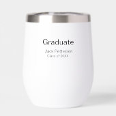 Simple Minimal afstuderen Add Name Modern Class (Achterkant)