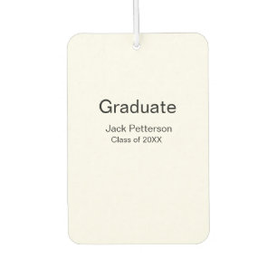 Simple Minimal afstuderen Add Name Modern Class Luchtverfrisser