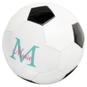 simple minimal ajouter nom monogramme vert rose bl (3/4)