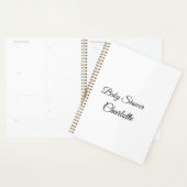 SIMPLE MINIMAL.CUTIE ADD NAME BABY baby shower Thr (Devant avec enveloppe)