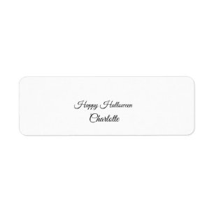 SIMPLE MINIMAL.CUTIE VOEG NAAM TOE BABY happy Hall Etiket